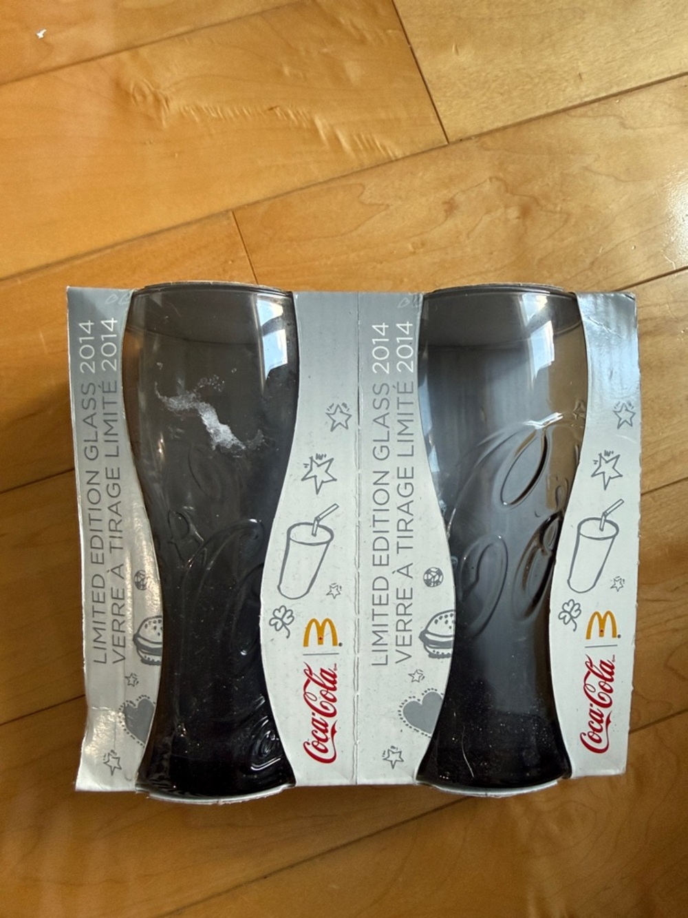 Coca-Cola Limited Edition Glasses - Set of 2